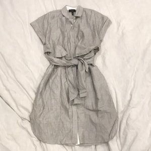 Rag & Bone light grey and white dress